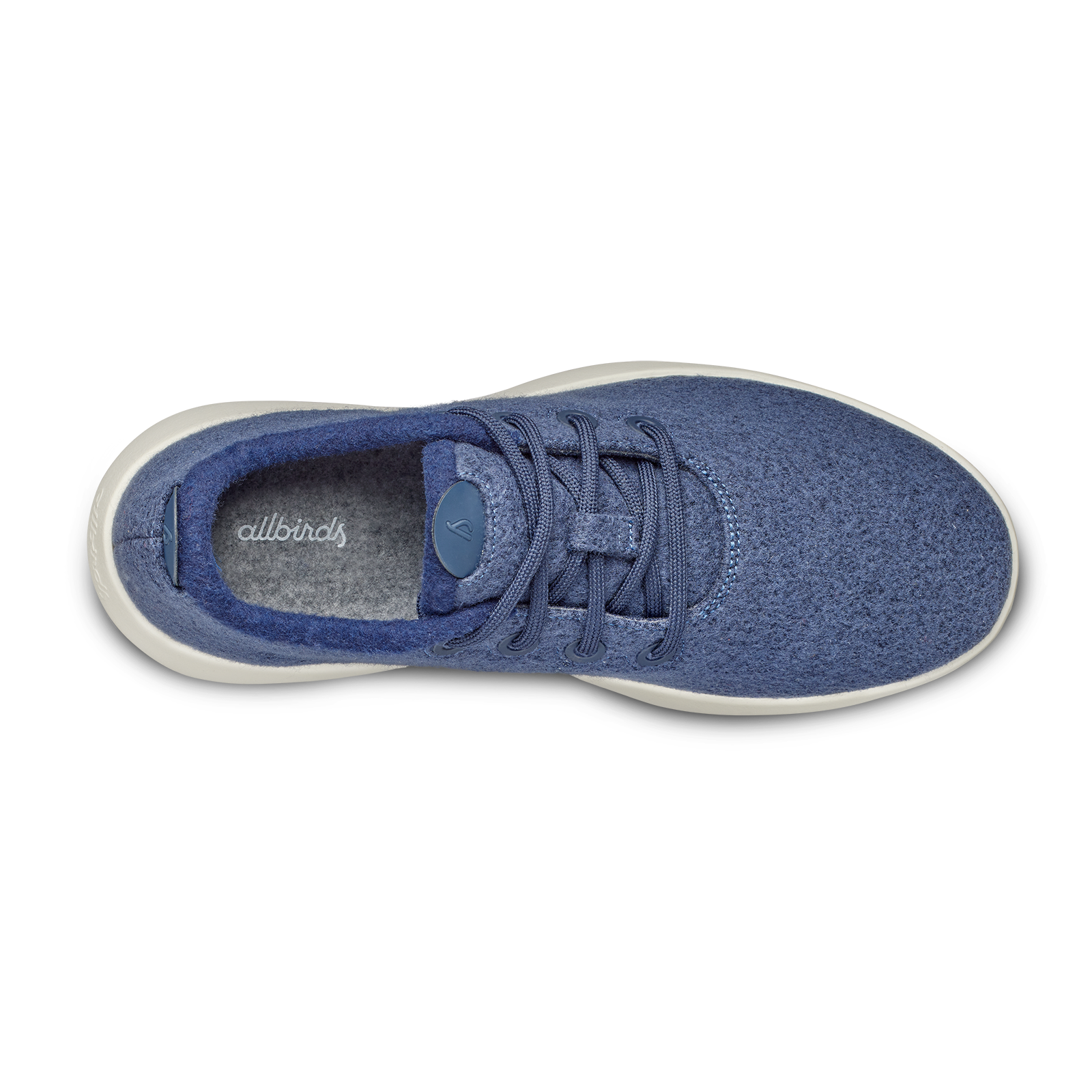 Women's Wool Runner Mizzle - Hazy Indigo (Natural White Sole) - Image 3