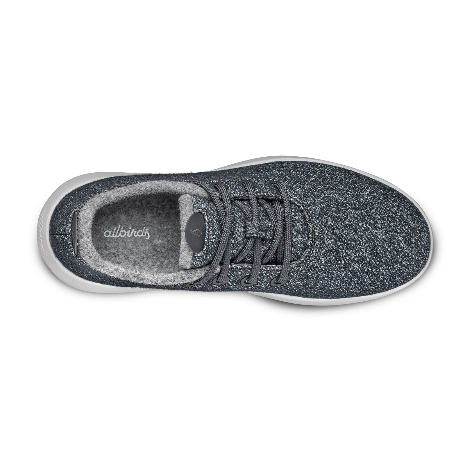 Men's Wool Runner Mizzle - Dark Grey (Light Grey Sole) - Image 3