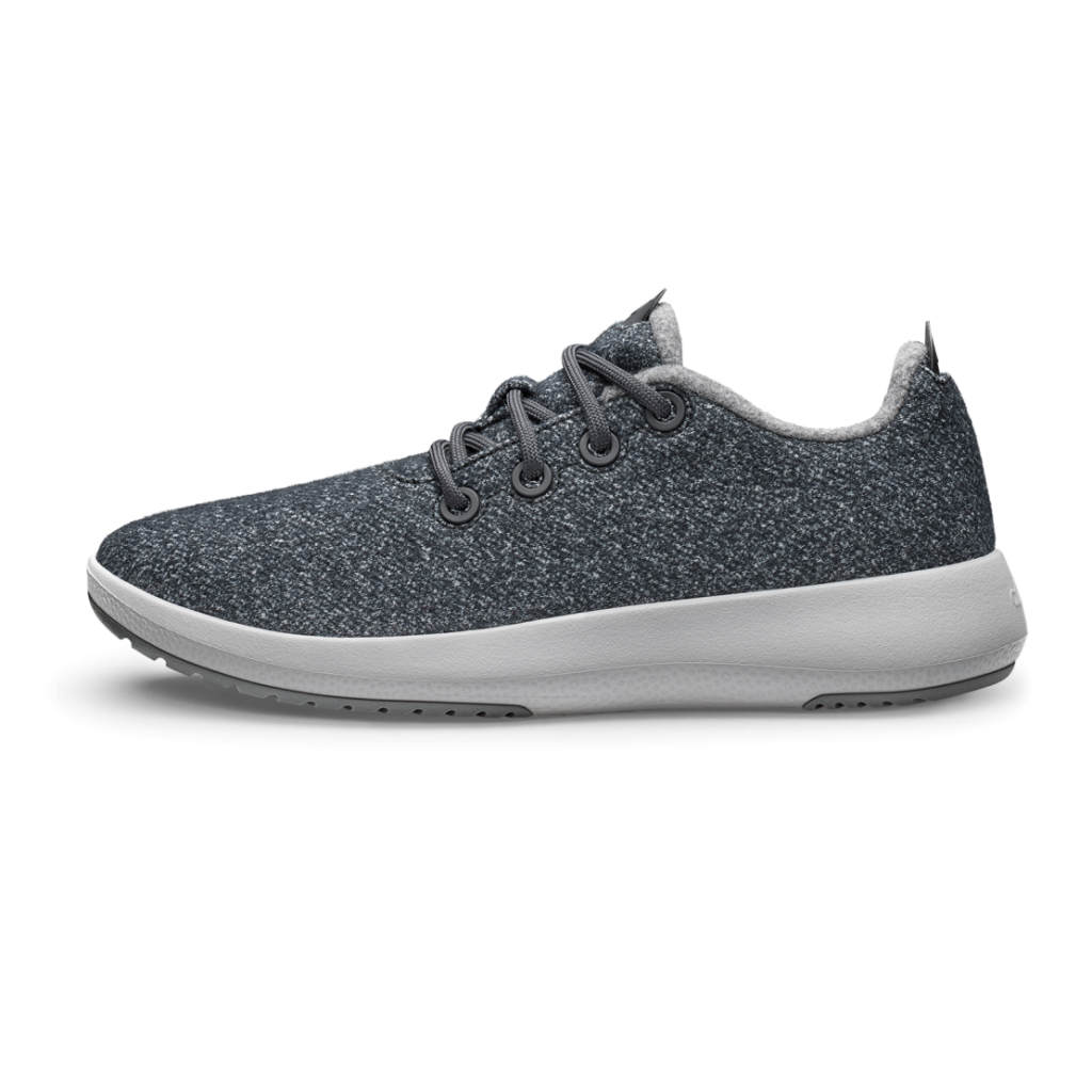 Women's Wool Runner Mizzle - Dark Grey (Light Grey Sole)