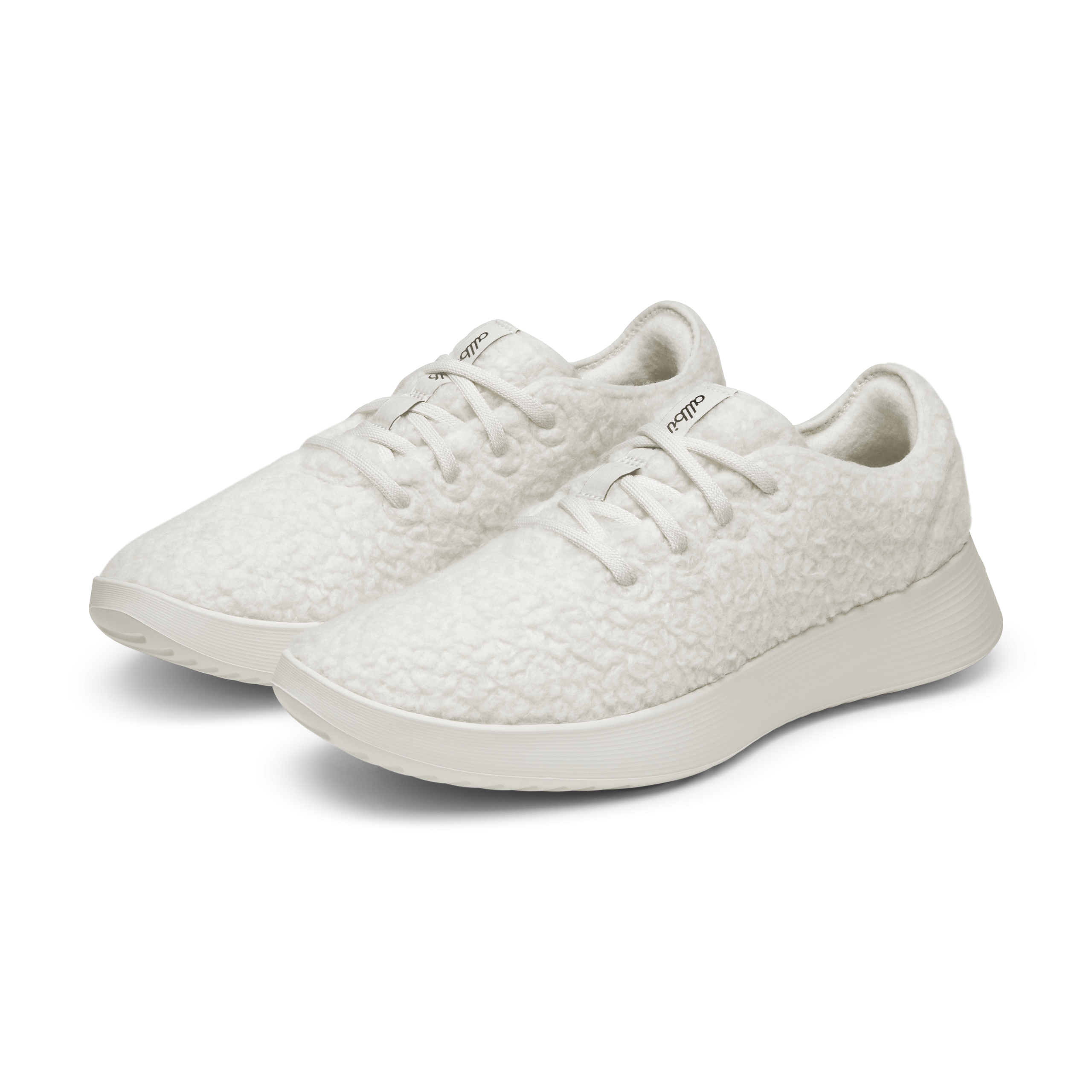 Men's Wool Runner Go - Fluff - Natural White (Natural White Sole) - Image 5