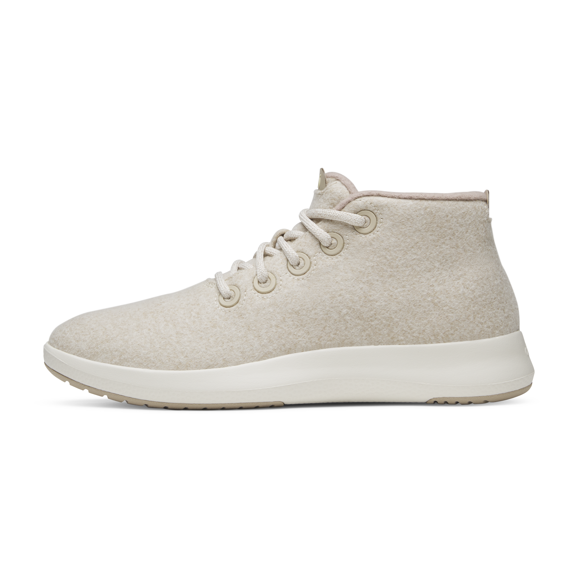 Men's Wool Runner-up Mizzle - Stony Cream (Natural White Sole)