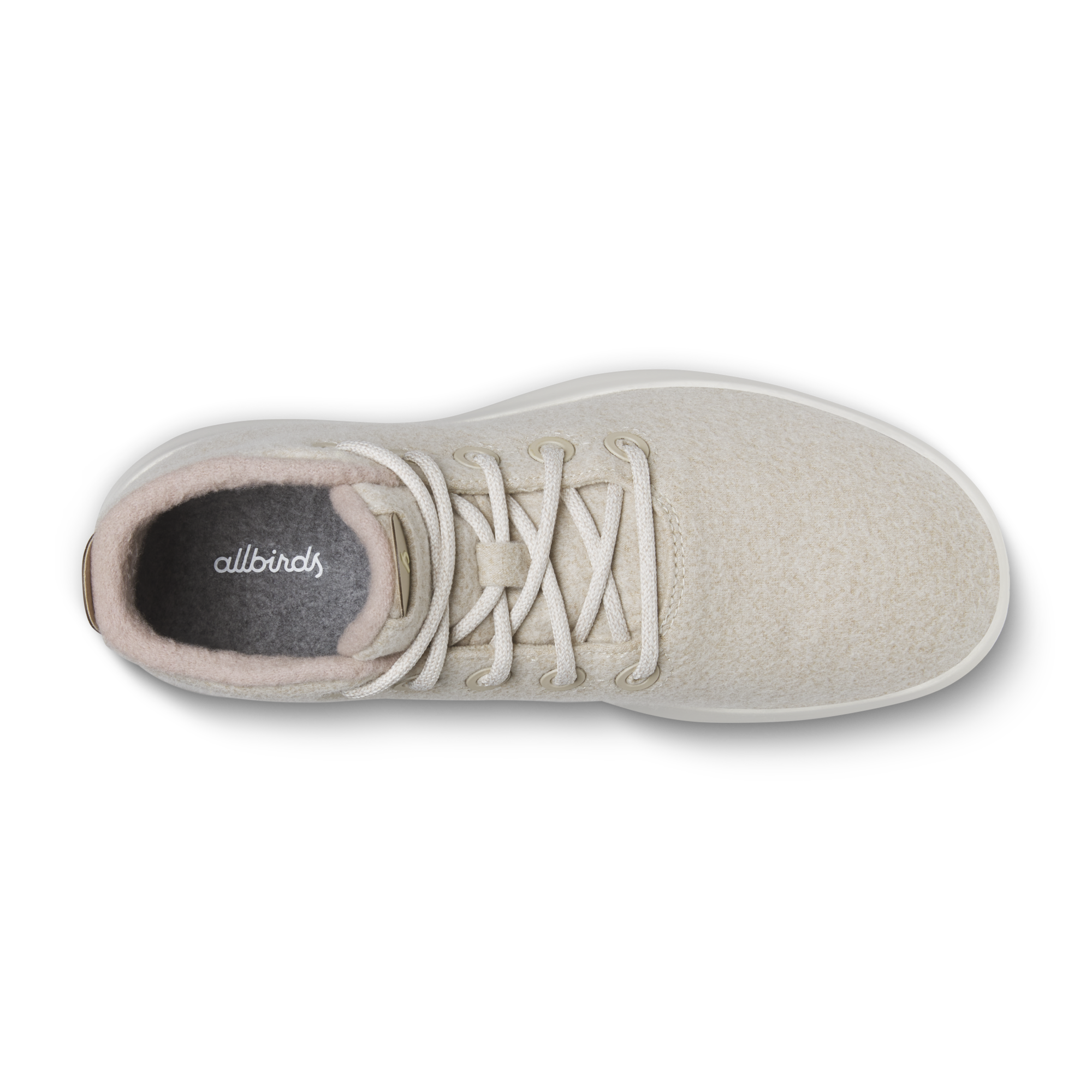 Women's Wool Runner-up Mizzle - Stony Cream (Natural White Sole) - Image 3