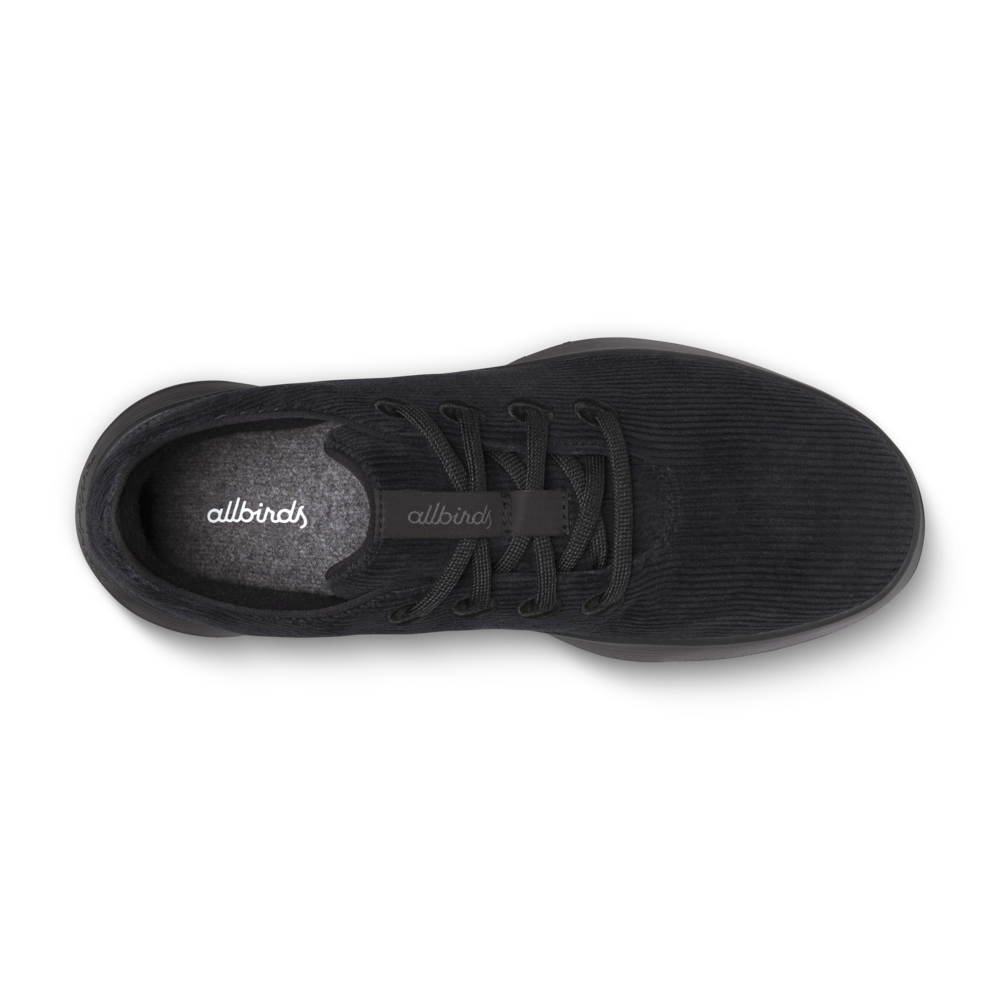 Women's Runner Go - Corduroy - Natural Black (Dark Grey Sole) - Image 3