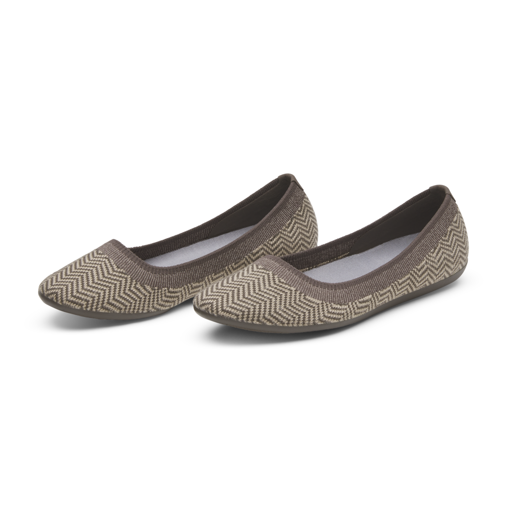 Women's Tree Breezer - Knit - Light Khaki/Rustic Brown - Image 5