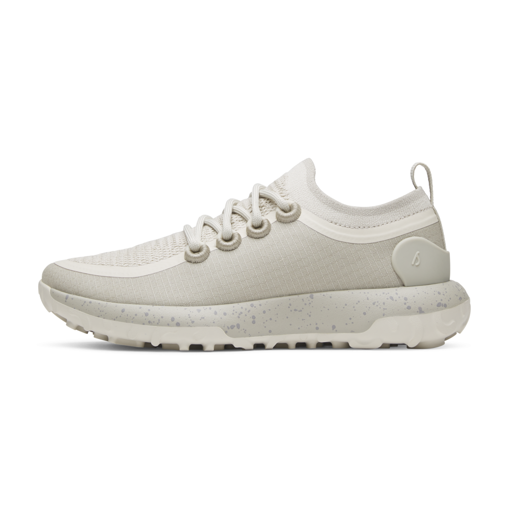 Men's Trail Runner - Weathered White (Weathered Grey Sole)