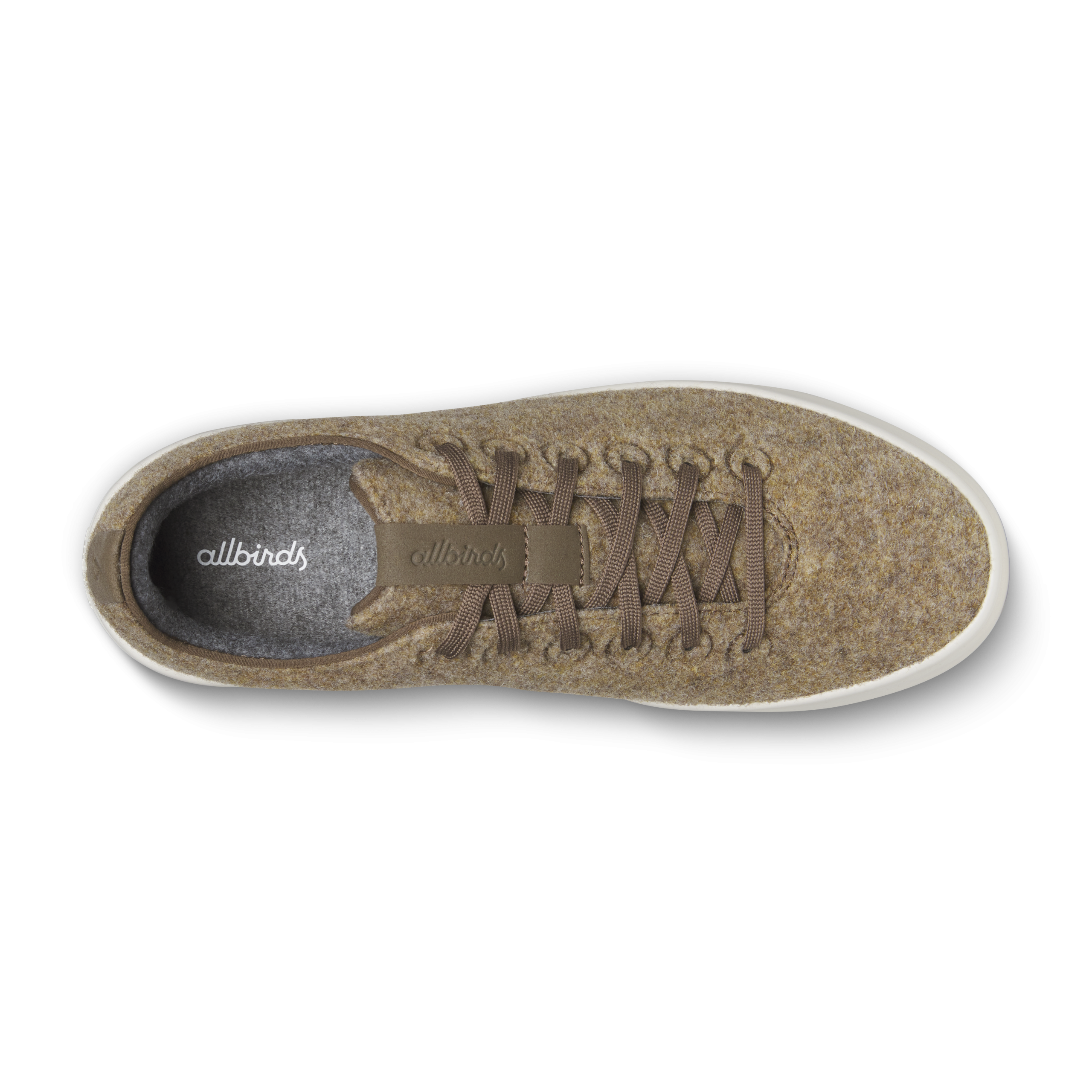 Women's Wool Cruiser - Dark Camel (Natural White Sole) - Image 3
