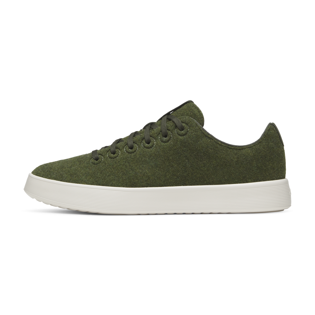 Men's Wool Cruiser - Forest Green (Natural White Sole)