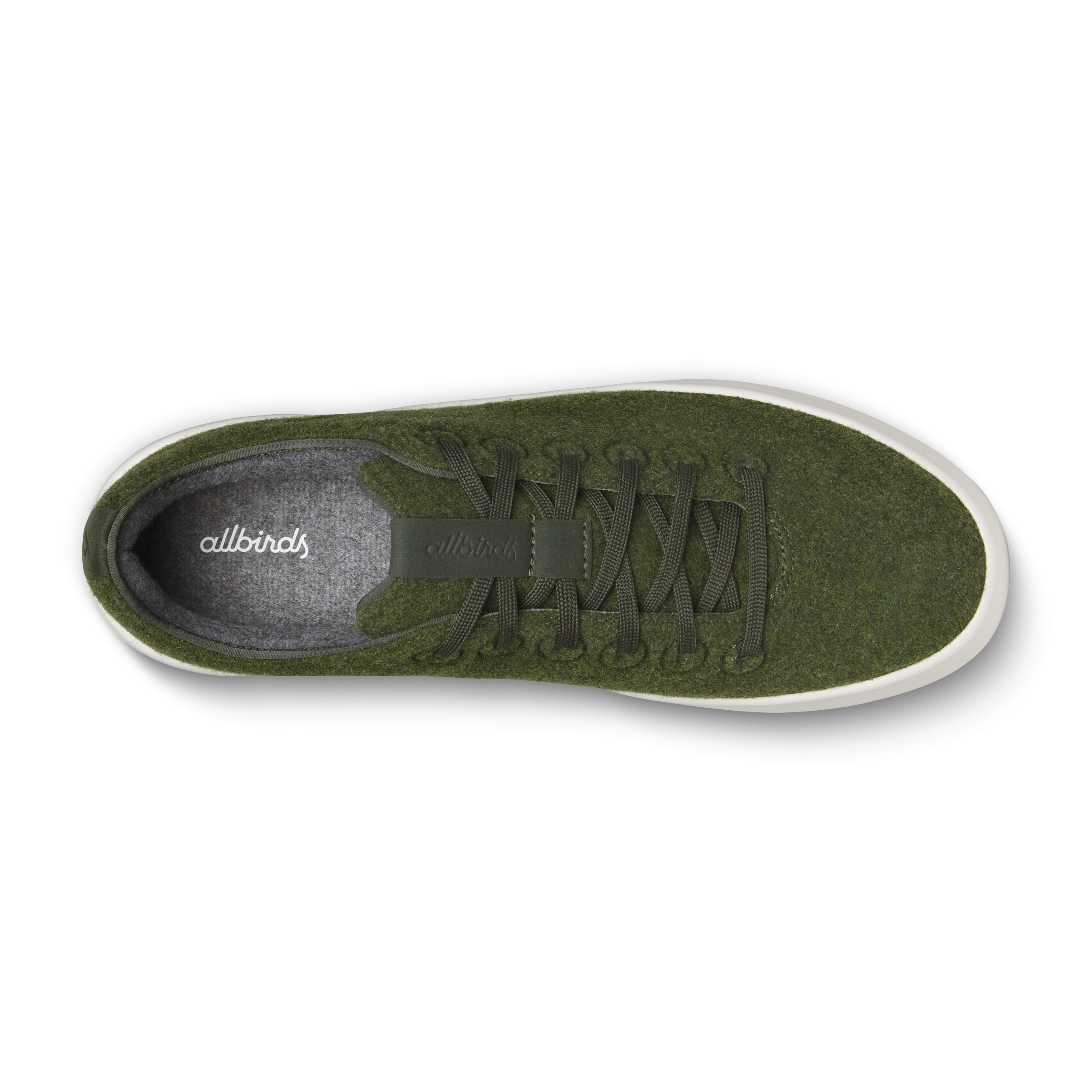Men's Wool Cruiser - Forest Green (Natural White Sole) - Image 3