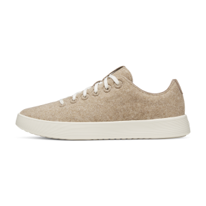 Men's Wool Cruiser - Light Tan (Natural White Sole)
