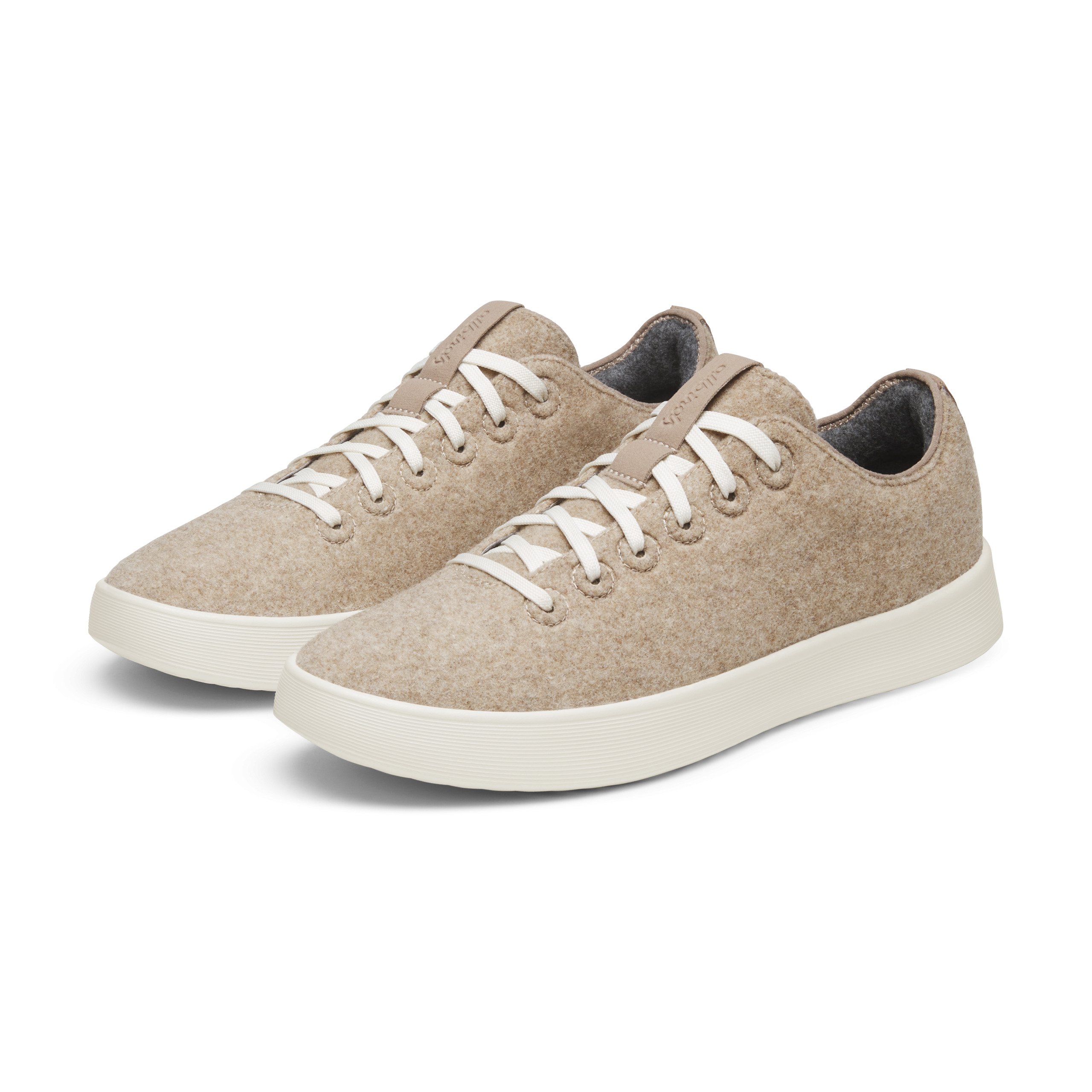 Men's Wool Cruiser - Light Tan (Natural White Sole) - Image 5