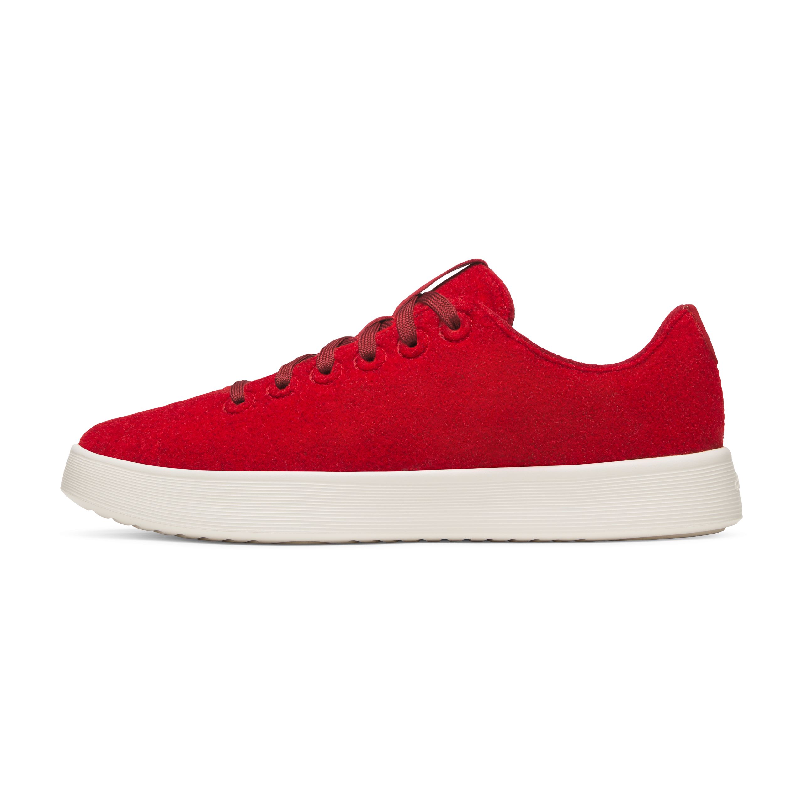 Women's Wool Cruiser - Poppy Red (Natural White Sole)