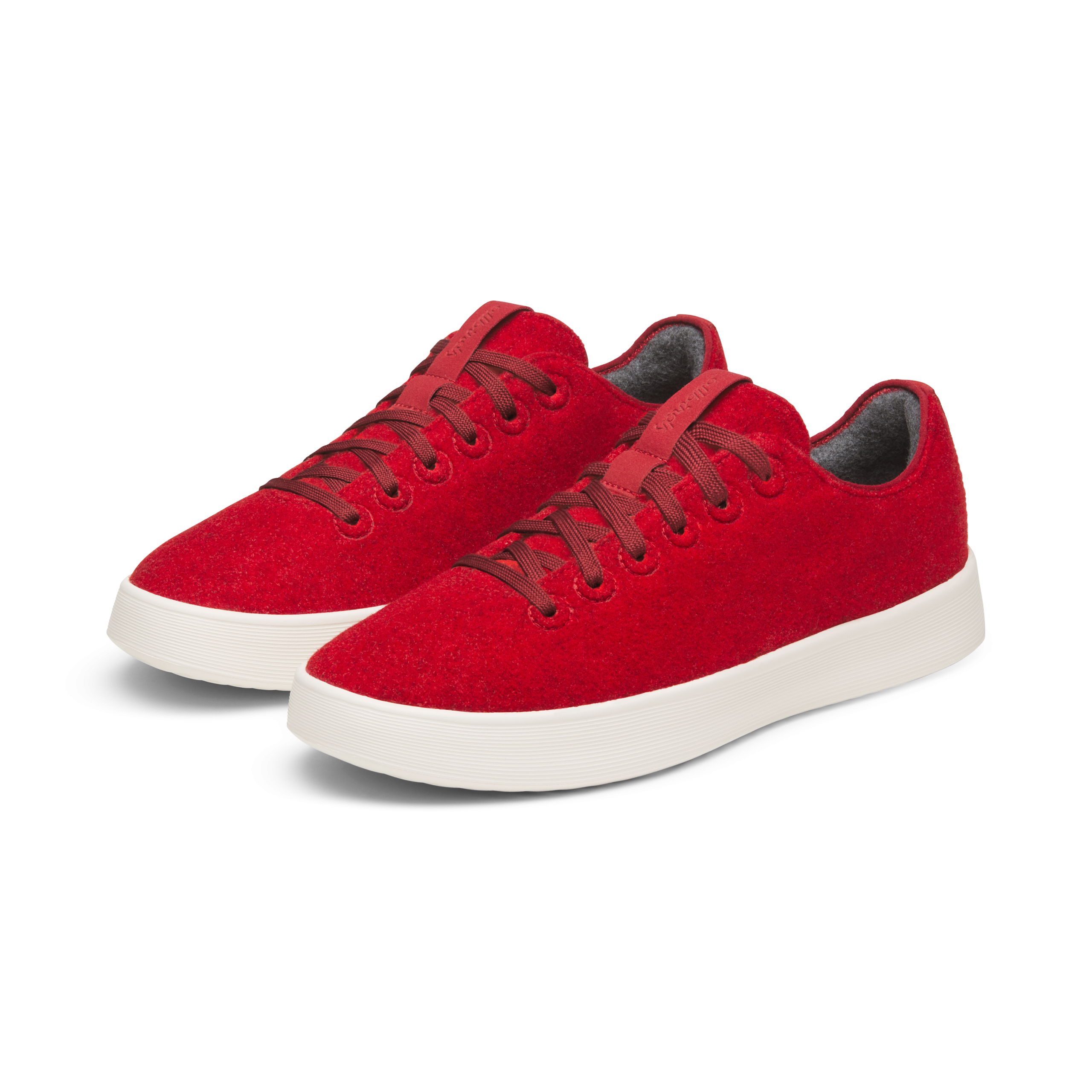 Women's Wool Cruiser - Poppy Red (Natural White Sole) - Image 5
