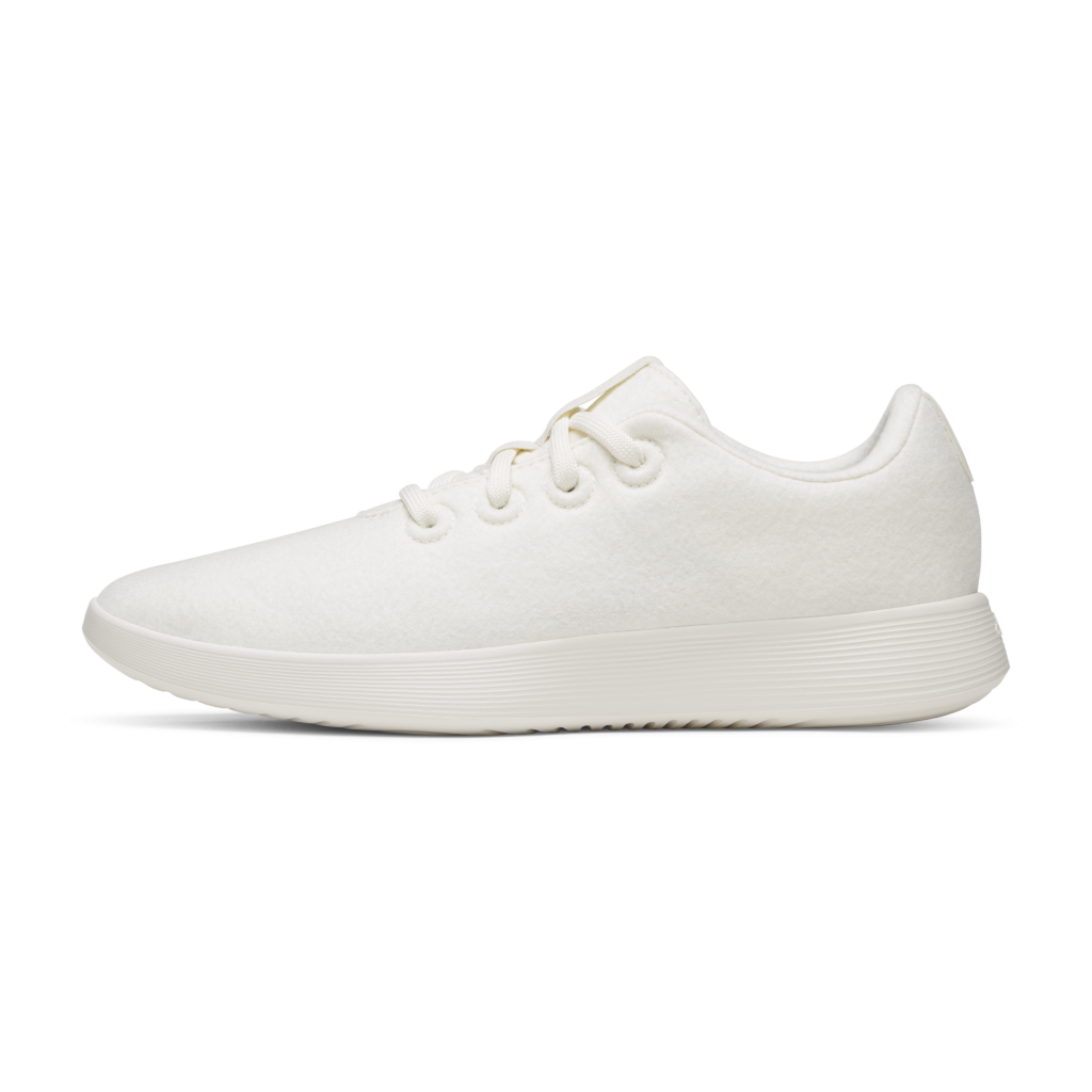 Men's Wool Runner NZ - Natural White (Natural White Sole)