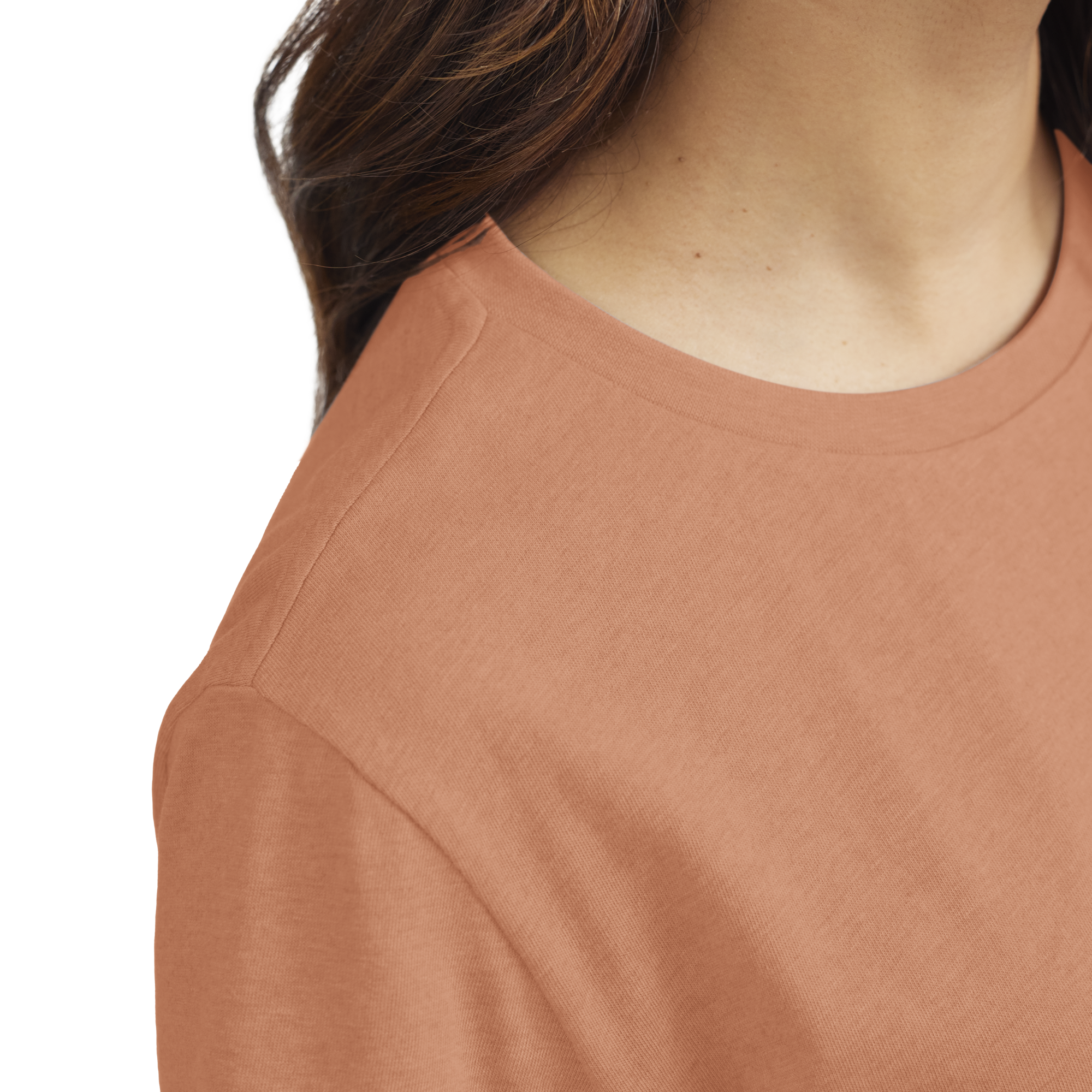 Women's Soft Merino Tee - Sienna Blush - Image 2