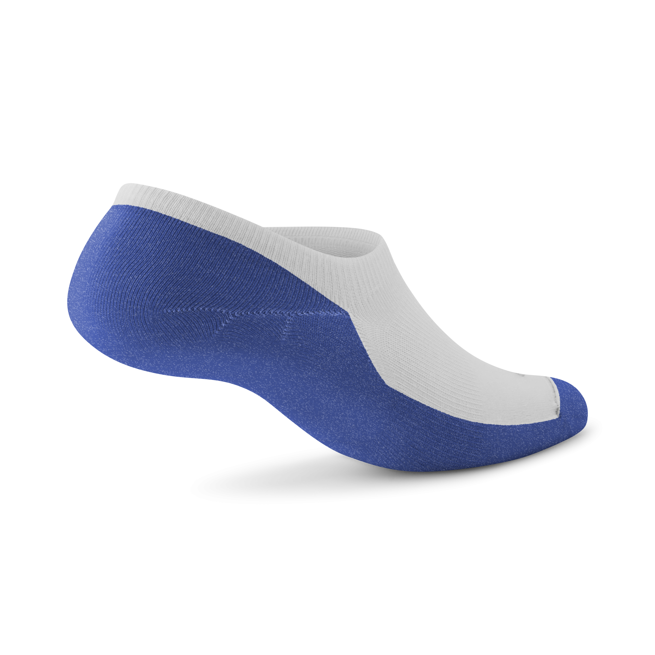 Anytime No Show Sock - Blizzard/Royal Blue - Image 2